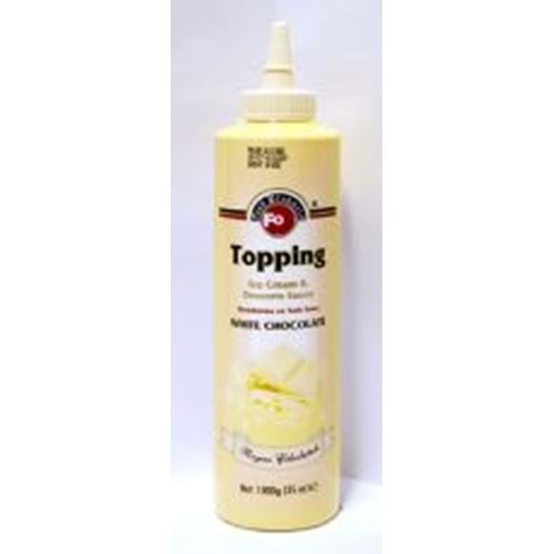 FO TOPPİNG BEYAZ ÇİKOLATA 1000CL